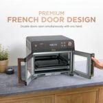 Ninja French Door Premier Air Fry Oven, 10-in-1, Black, FO101BK