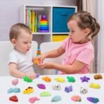 30 Pack Squishy Toys, Kawaii Squishies Party Favors for Kids 4-8 8-12 Treasure Box Toys for Classroom Birthday Xmas Gifts Goodie Bag Mini Animals Mochi Squishy Stress Relief Sensory Toys Random