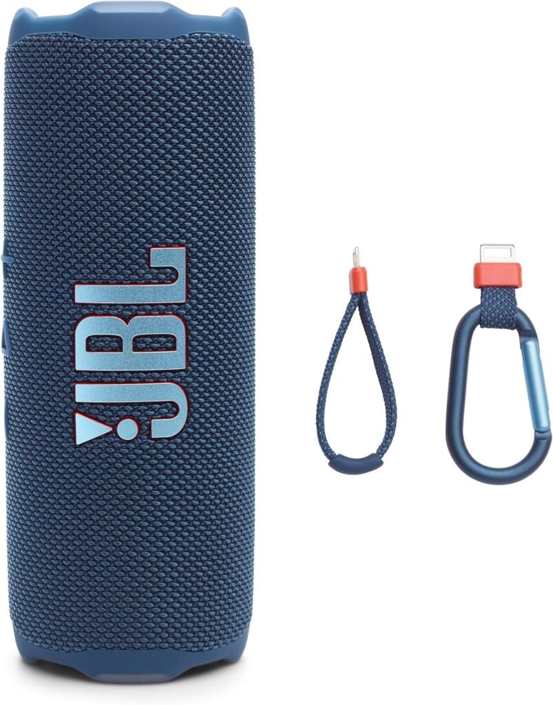 JBL Flip 7 Portable Bluetooth Speaker, Waterproof and Drop-Proof – Blue