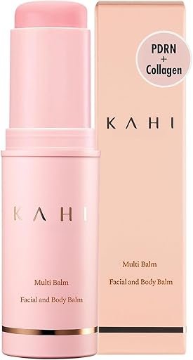 KAHI Wrinkle Bounce Multi Balm Stick | PDRN Collagen Wrinkle Stick | Korean Skin Care |All-in-One Hydrating Lip Balm Eye Cream Neck Cream Make Up Base & Face Mist Moisture Balm