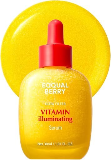 EQQUALBERRY Vitamin Illuminating Serum | Niacinamide 4% & TXA | Brightening Vitamin C Serum for Face Glow with Hyaluronic Acid | Dark Spot & Uneven Tone Care | Korean Skincare, 1.01 fl oz