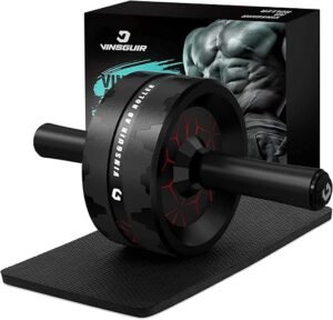 Vinsguir ab roller wheel with knee pad for core workouts