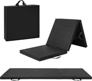 CAP Barbell folding gymnastics mat for home workouts and exercise.