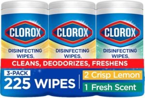 Clorox disinfecting wipes variety pack of three 75-count containers