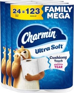 Charmin Ultra Soft 24 Family Mega Rolls Toilet Paper pack