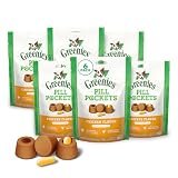 Greenies Pill Pockets Large Size Dog Treats, Chicken, 7.9 oz, 6-Pack
