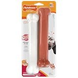 Nylabone Power Chew Original Bone Dog Toys, Chicken & Bacon Flavor, 2 Count | Large breeds, durable chew toys, discourages destructive chewing, long lasting, flavor throughout, for dogs up to 50 pounds