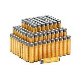 Amazon Basics AAA Long-Lasting Alkaline Batteries, 100-Count, 1.5 Volt, 10-Year Shelf Life, Reliable for Multiple Devices