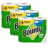 Bounty Select-A-Size Paper Towels, White, 6 Triple Rolls = 18 Regular Rolls (3 Packs of 2)